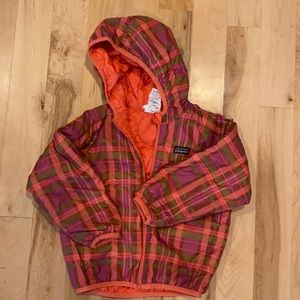 Patagonia girls 4t reversible coat